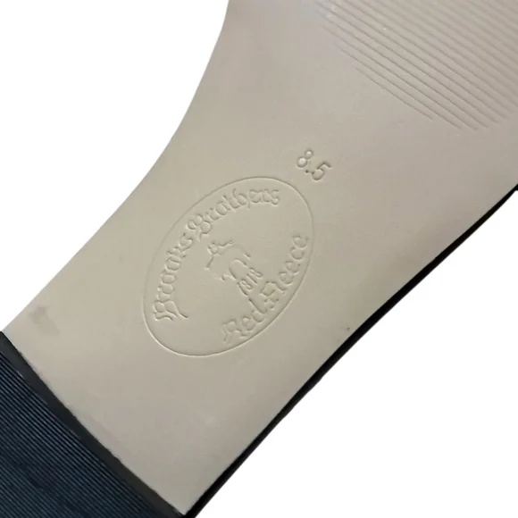 Brooks Brothers Red Fleece Sandals Size 8.5 - Picture 14 of 15